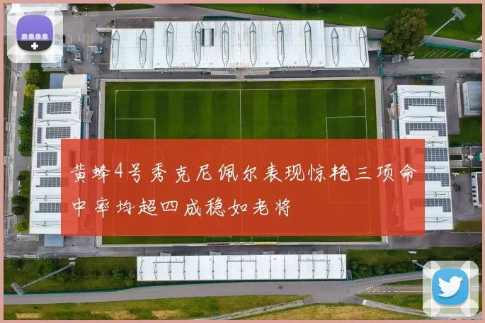 黄蜂4号秀克尼佩尔表现惊艳三项命中率均超四成稳如老将